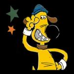 ひつじのショーンが登場！元気いっぱいに活躍するドタバタスタンプです。