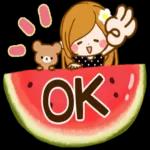 毎年使える♪夏のスタンプ