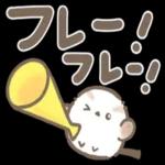 かわいい鳥のスタンプ