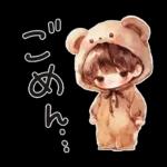 もこもこ着ぐるみがんばるたけちゃん。