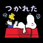 スヌーピー ドロップス コラボスタンプ
