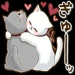 仲良しねこ♡気使いいっぱいスタンプ_-