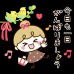 【思いやり言葉】リボンの女の子