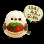 ぽってりシマエナガ団♡夏スタンプ