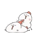 白いゆるとり8(動く)