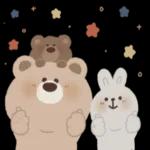 こころにグッとするクマさんです🧸