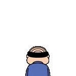 飛び出す昭和おじさんリアクションスタンプ