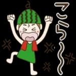 デカ文字！アメちゃんの初秋挨拶