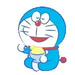 夏のうごくドラえもんスタンプ