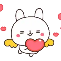 夏ウサギの日常スタンプ