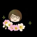 眼鏡女子の春スタンプ