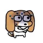 かわいいビーグルスタンプです