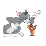 動く！トムとジェリー スタンプ