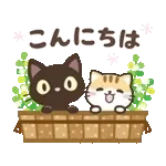 動く！クロときどきミケ【敬語】