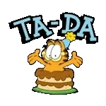 動く！ガーフィールド 3 （冬スタンプ）