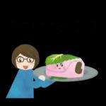 眼鏡女子の春スタンプ