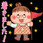 癒し系で福々しい「ぷくぷくさん」 日常会話で使いやすいスタンプを集めました。