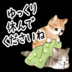  ゆっくり休んで、お大事にして。。。