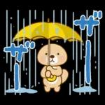 台風に注意してくだいさい