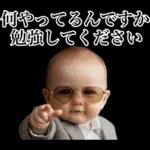 煽り性能MAXの赤ちゃん３【面白かわいい】