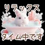 癒しうさぎのマリンスタイル☆*。