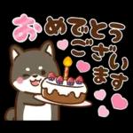 黒豆柴 あずき♡毎日使える 秋冬ver