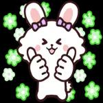 飛び出すリボンウサギ☆毎日使える