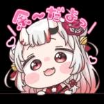 hololive sticker "Nakiri Ayame"