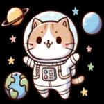 可愛くて使いやすい猫の癒しのスタンプです♪