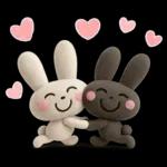気遣い♡かわいい動物３D夏
