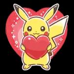 仲良しなポケモン達のスタンプを送って仲を深めよう♪