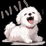 可愛い犬のスタンプです🐶〜わんわん〜