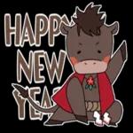 毎年使える十二支全員集合スタンプ