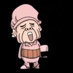 気分屋ゲンさんの可愛いスタンプ