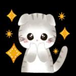 水彩♡ふわふわ♡秋の子猫