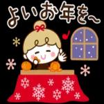 【冬～春】リボンの女の子