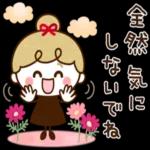 【ほっこり秋冬】リボンの女の子