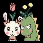動く♡矢沢あい展記念スタンプ_
