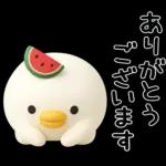 うるせぇトリ★毎年使える夏スタンプ（3Ⅾ）