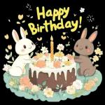 ★大人かわいい誕生日おめでとう