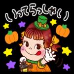 ペコちゃんがかわいい仮装でスタンプに登場！