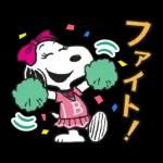スヌーピー ドロップス コラボスタンプ
