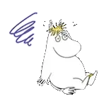 ムーミン 動く敬語スタンプ