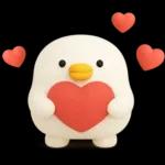 うるせぇトリ★毎年使える夏スタンプ（3Ⅾ）