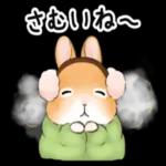 冬＆年末年始☆うさぎのスタンプ