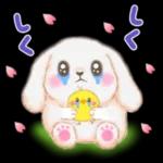 ベイビーうさぎさん「春」_-