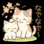 体調気遣い☆猫たちのスタンプ