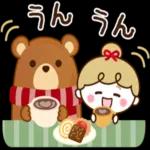 【ほっこり秋冬】リボンの女の子