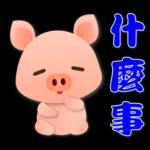 可愛粉粉豬 - 日常實用語