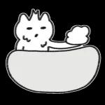 뮤냥은 이불 속이 좋다